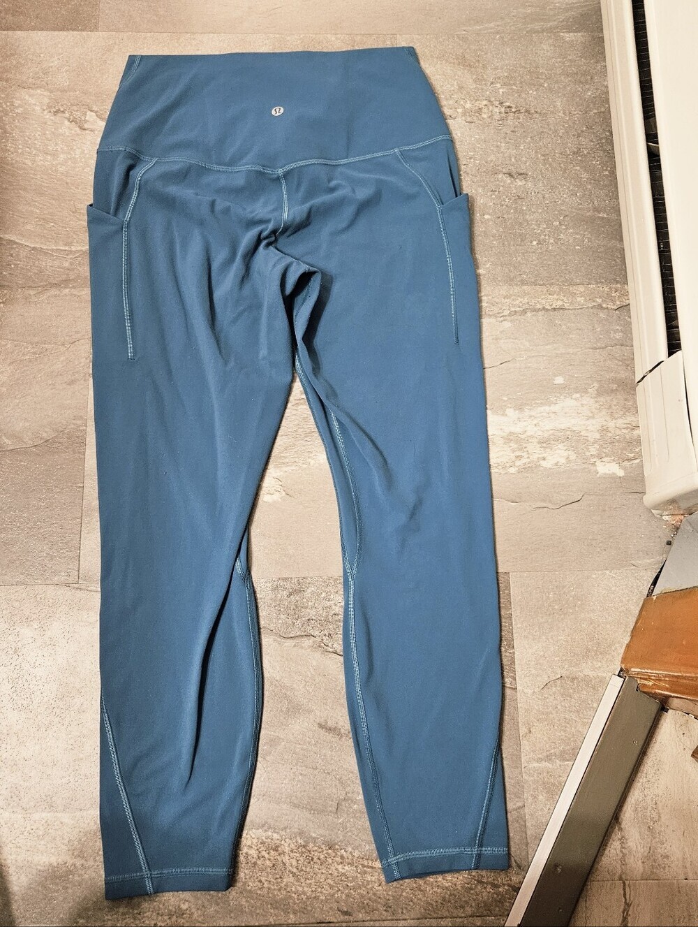 Lululemon Align High-Rise Pant with Pockets 24" Inseam. Nulu. Blue. Size 10.